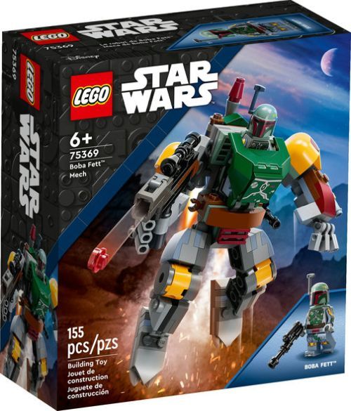 LEGO Boba Fett Mech Star Wars Building Toy - CONSTRUCTION