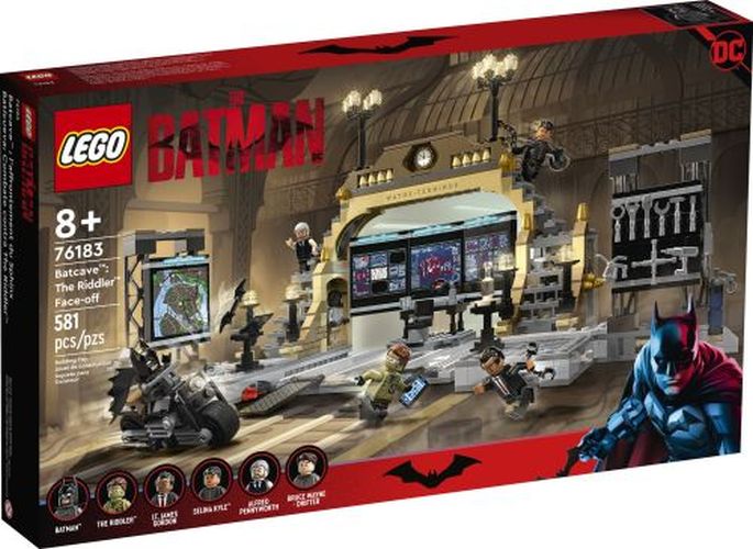 LEGO Batcave The Riddler Face-off - CONSTRUCTION