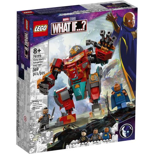LEGO Tony Starks Skaarian Iron Man - CONSTRUCTION