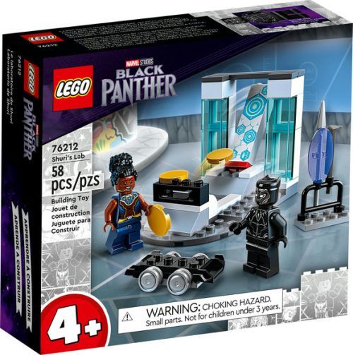 LEGO Shuris Lab Black Panther Marvel Set - CONSTRUCTION