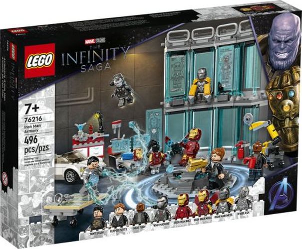 LEGO Iron Man Armory Ininity Sage Set - CONSTRUCTION