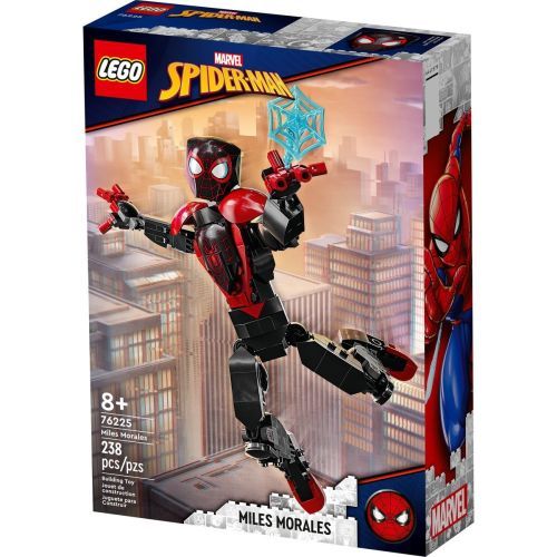 LEGO Miles Morales Spiderman Marvel Figure - CONSTRUCTION