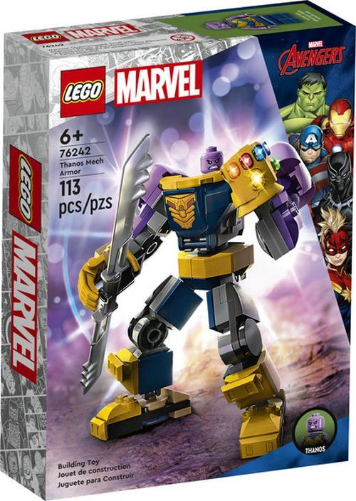 LEGO Thanos Mech Armor Marvel Avengers - CONSTRUCTION
