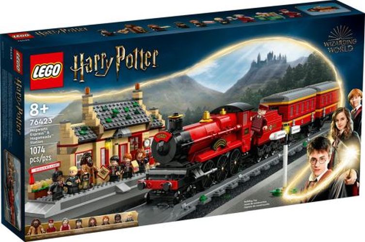 LEGO Harry Potter Hogwarts Express And Hogsmeade Station Train Building Set - .