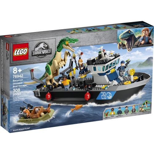 LEGO Baryonyx Dinosaur Boat Escape - .