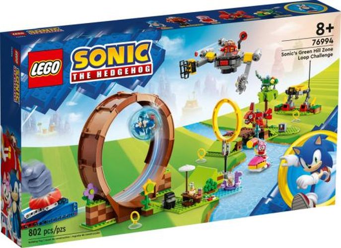 LEGO Sonics Green Hill Zone Loop Challenge Building Set - 