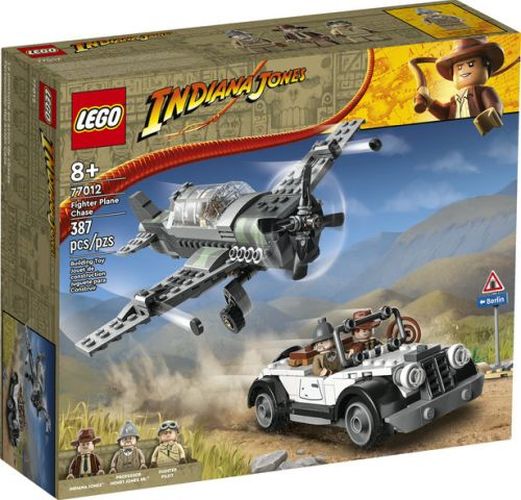 LEGO Fighter Plane Chase Indiana Jones Construction Set - .