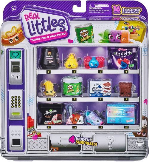 LICENSE 2 PLAY Real Littles Shopkins Mart (with 8 Random Real Littles And 8 Random Packs) - 