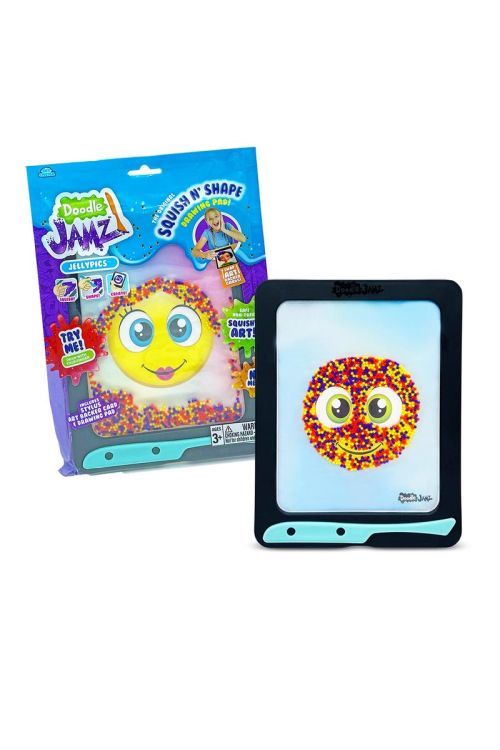 LICENSE 2 PLAY Doodle Jamz Jellypics Squish N Shape Drawing Pad With 1 Random Picture - 