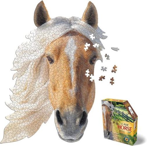 MADD CAPP I Am Horse Head Shaped 550 Piece Puzzle