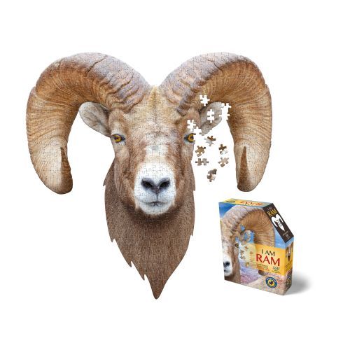 MADD CAPP I Am Ram Head Shaped 550 Piece Puzzle - PUZZLES