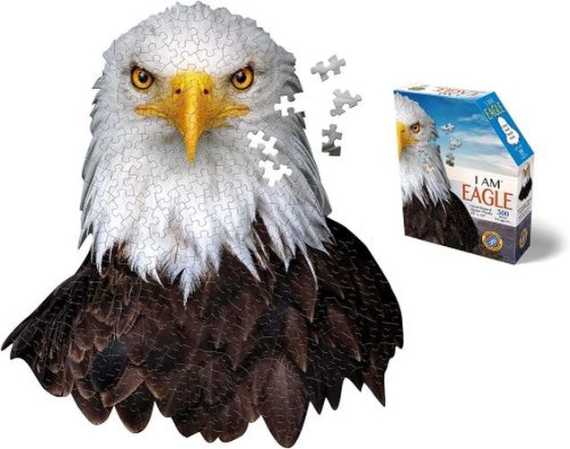 MADD CAPP I Am Eagle Head Shaped 300 Piece Puzzle - PUZZLES