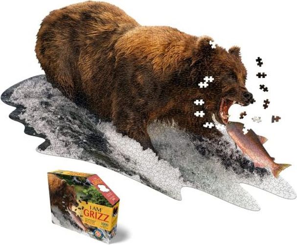 MADD CAPP I Am Grizz Animal Shaped 1000 Piece Puzzle