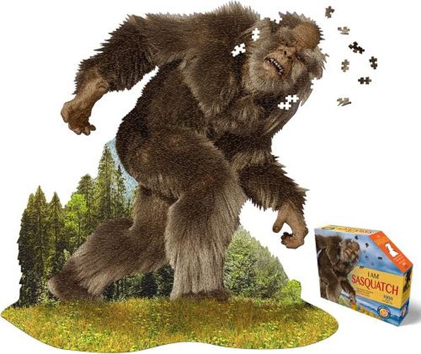 MADD CAPP I Am Sasquatch Creature Shaped 1000 Piece Puzzle - PUZZLES