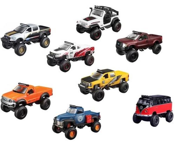 MAISTO 4x4 Rebels Vehicle One Random Style Car - 