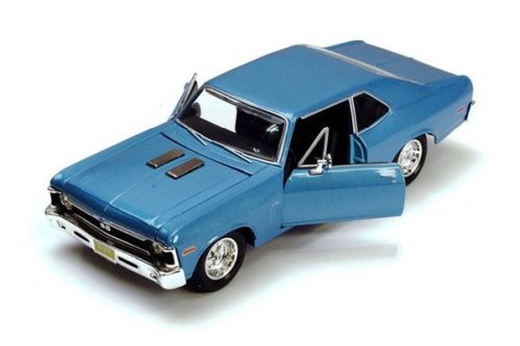 MAISTO 1970 Chevrolet Nova Ss Die Cast Car 1/24 Scale - 