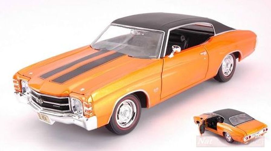 MAISTO 1971 Chevrolet Chevelle Ss 454 1:18 Scale Car - .