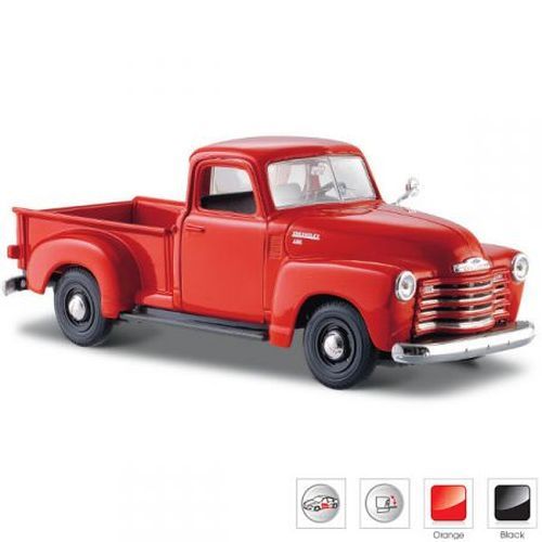 MAISTO 1950 Chevrolet 3100 Pickup Truck Die Cast Car 1/24 Scale - 