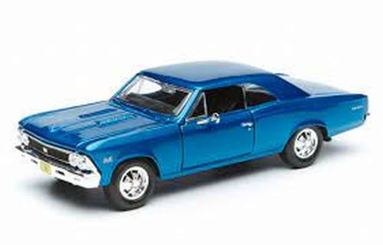 MAISTO 1966 Chevrolet Chevelle Ss 396 Die Cast Car 1/24 Scale - 