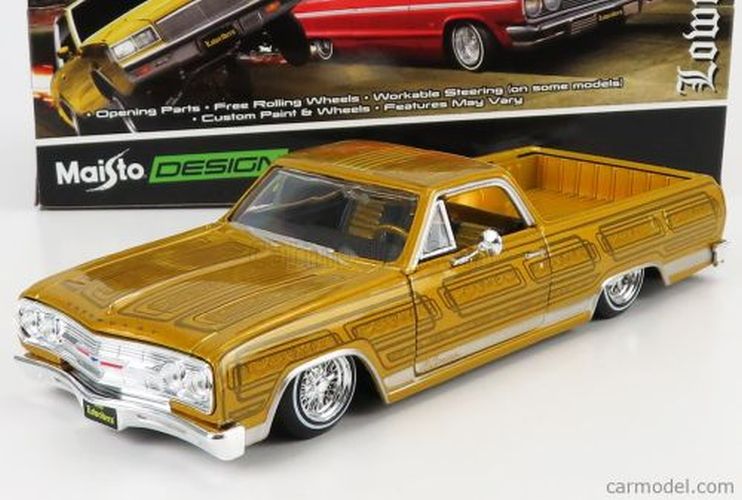 MAISTO 1965 Chevy El Camino Lowriders Die Cast 1/24 Scale - DIE CAST
