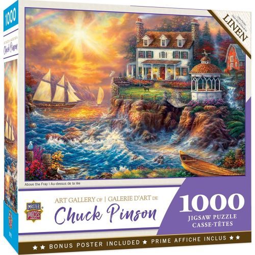 MASTER PIECE PUZZLE Above The Fray 1000 Piece Puzzle - PUZZLES