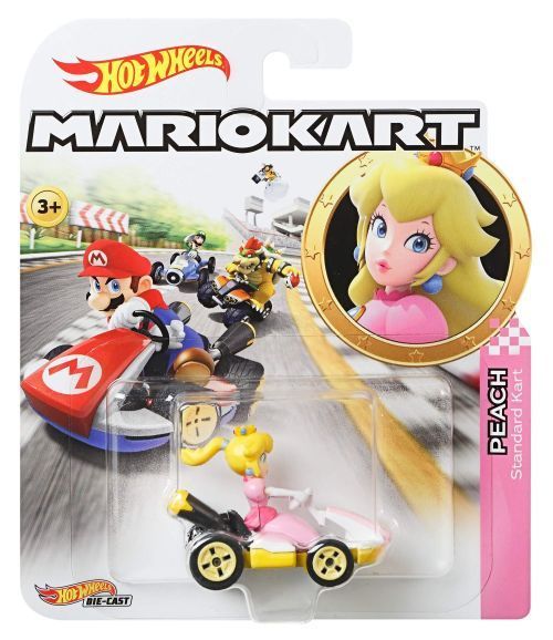 MATTEL Baby Peach Mariokart Die Cast Car - DIE CAST
