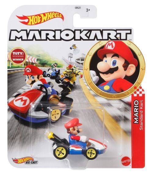 MATTEL Mario Mariokart Die Cast Car - .