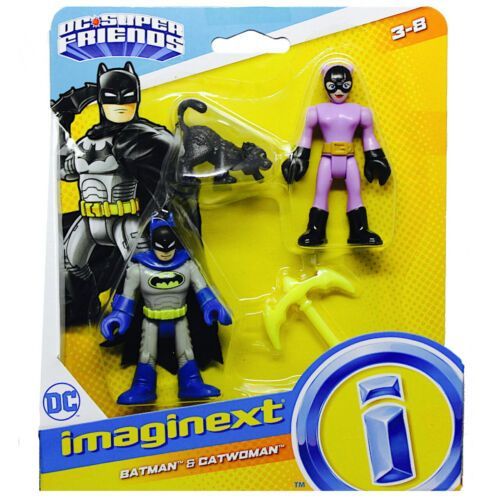 MATTEL Batman And Catwoman Dc Super Friends - 