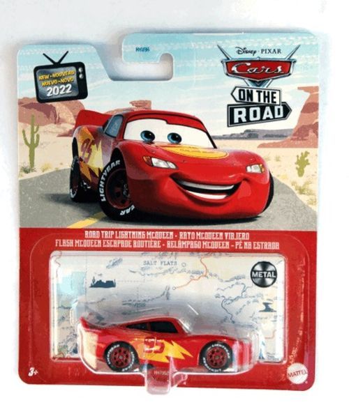 MATTEL Road Trip Lightning Mcqueen Cars Car - .