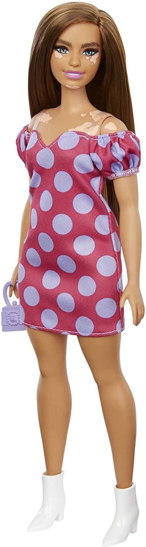 MATTEL Barbie In A Purple Polka Dot Dress - DOLLS