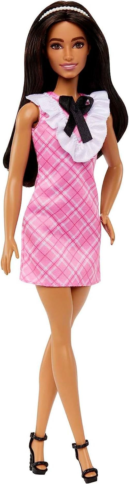 MATTEL Barbie In A Pink Plaid Dress - BARBIE DOLLS