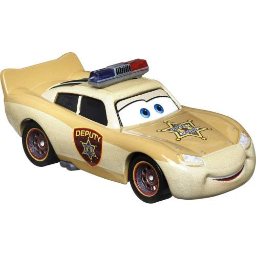 MATTEL Deputy Hazzard Lightning Mcqueen Cars Die Cast Car - DIE CAST