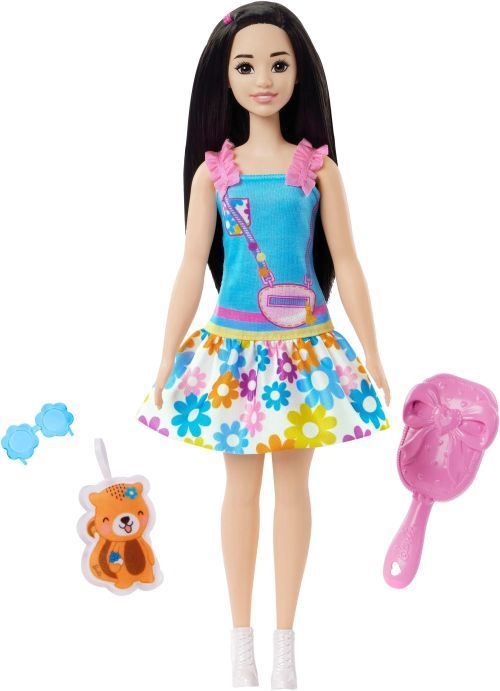 MATTEL My First Barbie In A Blue Dress Easy To Dress Doll - DOLLS