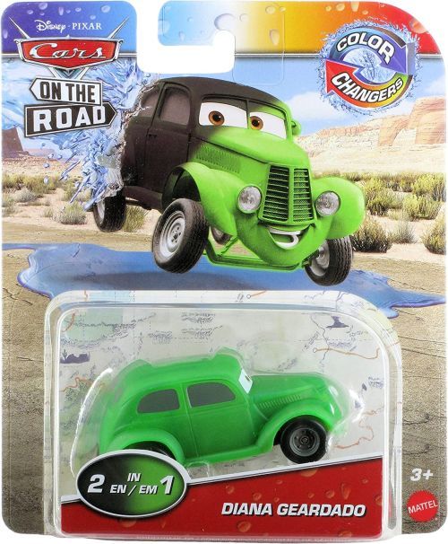 MATTEL Dianan Geardado Color Changers Cars Car - 