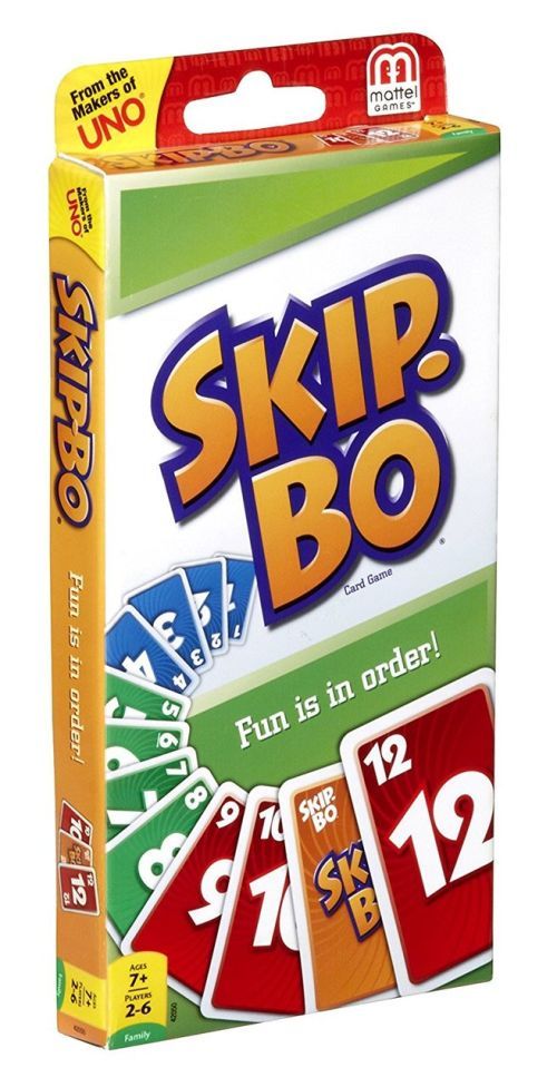 MATTEL Skip Bo Card Game - CARD GAMES