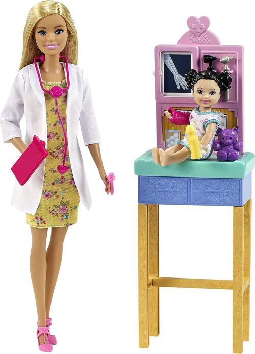 MATTEL Barbie Pediatrician Doll - BARBIE DOLLS