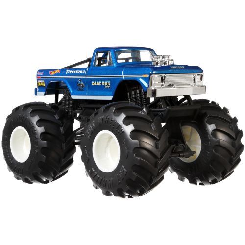 MATTEL Big Foot 4x4x4 Hot Wheels Monster Trucks Oversized - .