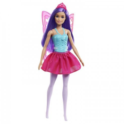 MATTEL Barbie Dreamtopia Fairy With Purple Hair - 