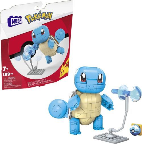 MATTEL Squirtle Medium Pokemon Construction Set - CONSTRUCTION
