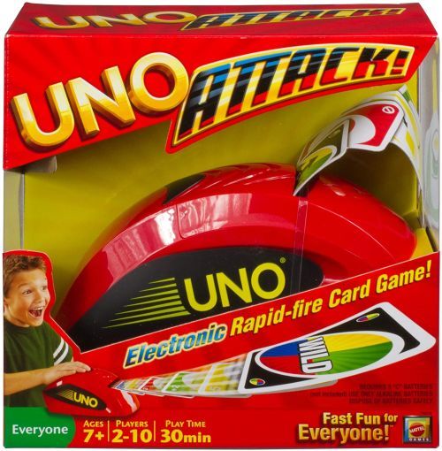 MATTEL Uno Attack Card Game - BOARD GAMES