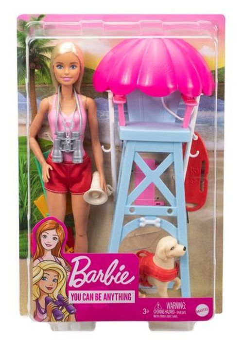MATTEL Barbie Lifeguard Playset - .