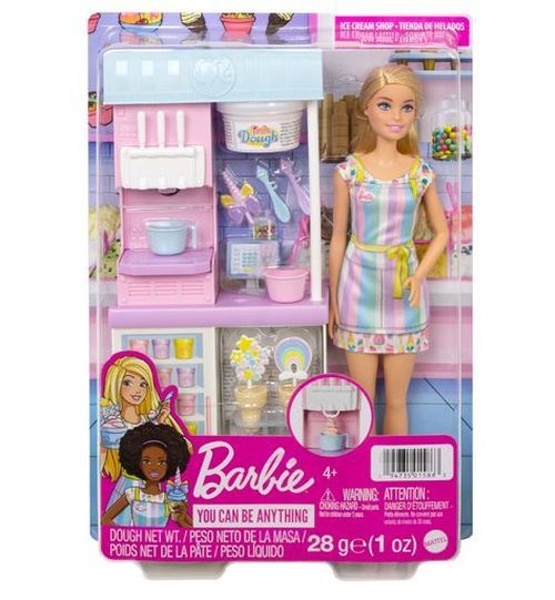 MATTEL Barbie Ice Cream Shop Playset - DOLLS