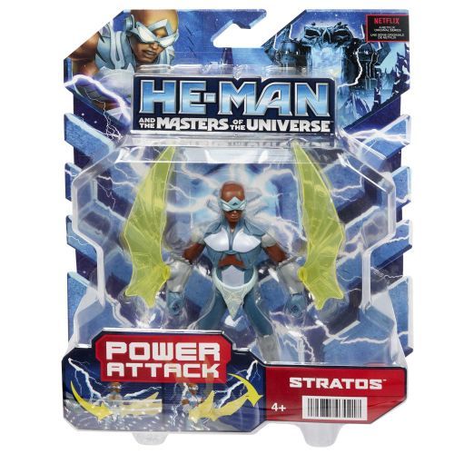 MATTEL Stratos Heman Power Attack Figure - ACTION FIGURE
