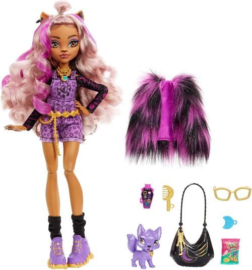 MATTEL Clawdeen Wolf Monster High Doll - 