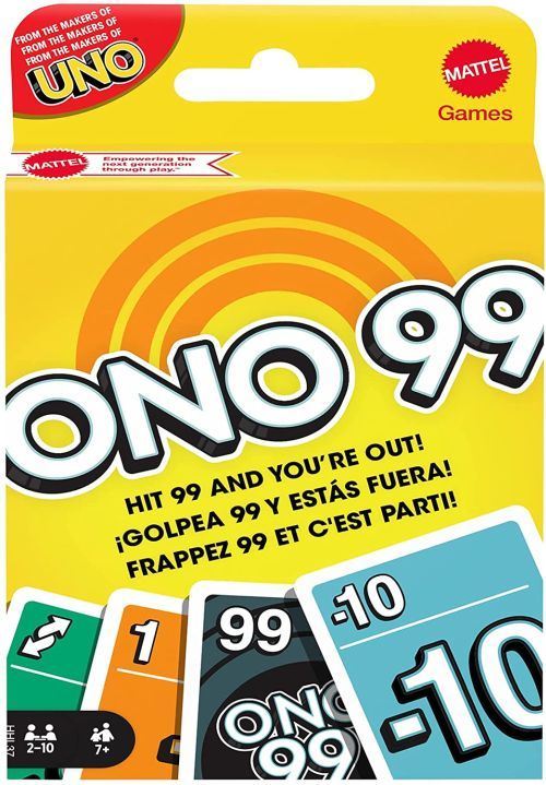 MATTEL Ono 99 Card Game - BOARD GAMES