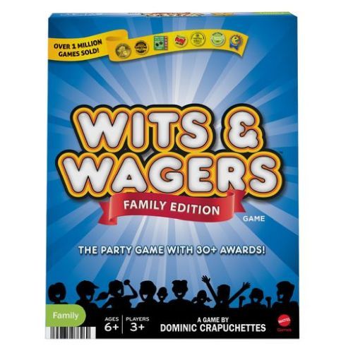 MATTEL Wits And Wagers Family Edition - BOARD GAMES