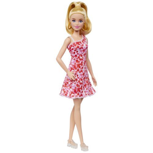 MATTEL Barbie In A Red And White Dotted Dress - BARBIE DOLLS