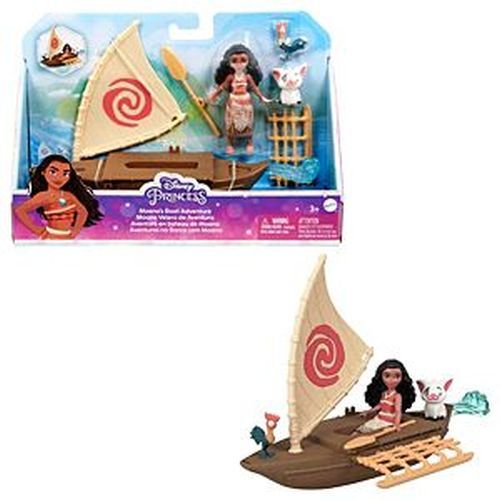 MATTEL Moanas Boat Adventure Disney Princess Set