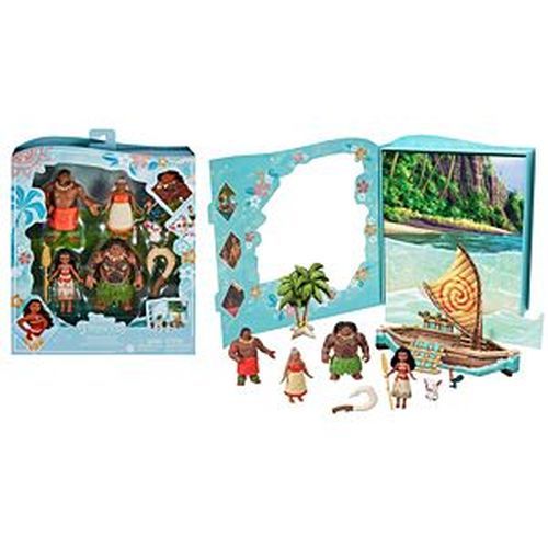 MATTEL Moana Classic Storybook Disney Princess Set