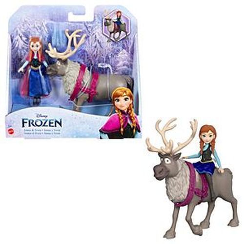 MATTEL Anna And Sven Disney Frozen Figures